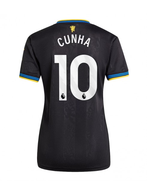Manchester United Matheus Cunha #10 Replika Tredje Kläder Dam 2025-26 Kortärmad Manchester United Matheus Cunha #10 Replika Tredje Kläder Dam 2025-26 Kortärmad